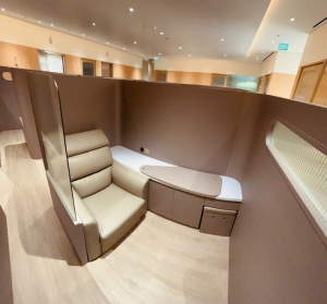 Private health screening pod